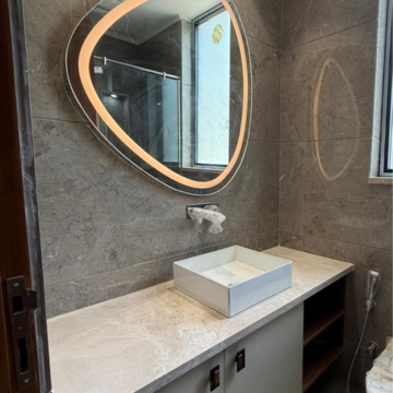 Bathroom in 4 BHK Builder Floor at Ireo City IF, Sector 60 – for Sale