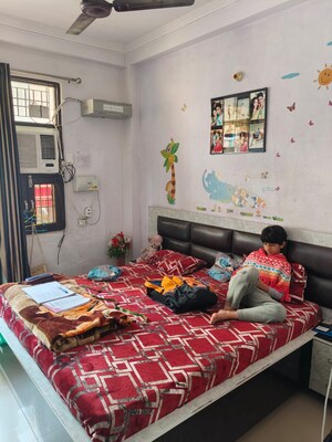 Bedroom in 2 BHK Apartment at Techman Moti Residency, Raj Nagar Extension – for Sale