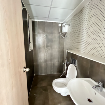 Attached Bathroom in 1.5 BHK Apartment at Lodha Palava Fresca C And D, Taloja Bypass Road – for Rent
