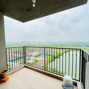 Balcony in 3 BHK Apartment at Lodha Palava Olivia C, Taloja Bypass Road – for Sale
