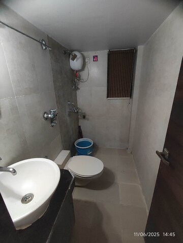 Bathroom in 2 BHK Apartment at Rustomjee Avenue M, Virar West – for Rent