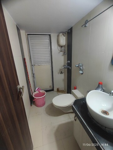 Bathroom in 2 BHK Apartment at Rustomjee Avenue M, Virar West – for Rent