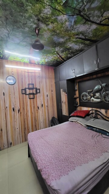 Bedroom in 2 BHK Apartment at Rustomjee Avenue D1, Virar West – for Rent
