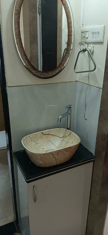 Bathroom in 2 BHK Apartment at Maxim Central, Kharghar – for Rent