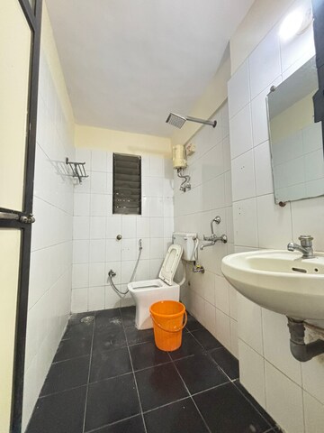 Bathroom in 2 BHK Apartment at Sagar Darshan Towers, Nerul – for Sale