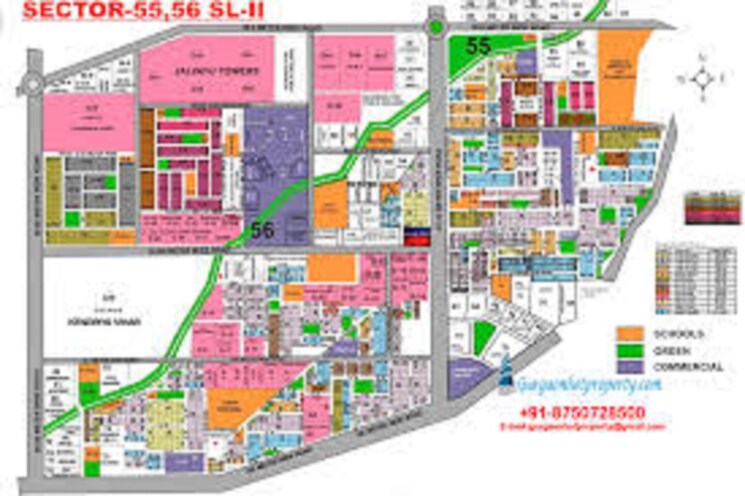 Exterior View, sector 56  204 Sq.Yd. Plot In Sector 56 Gurgaon 8809274