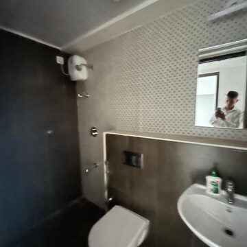 Bathroom in 2.5 BHK Apartment at Lodha Palava Fresca C And D, Taloja Bypass Road – for Rent