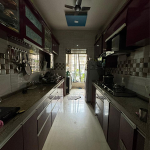 Balcony in 2 BHK Apartment at Morya Garden Residency, Vichumbe – for Sale