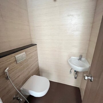 Bathroom in 1 RK Apartment at Lodha Palava Azzurra A To D, Taloja Bypass Road – for Rent
