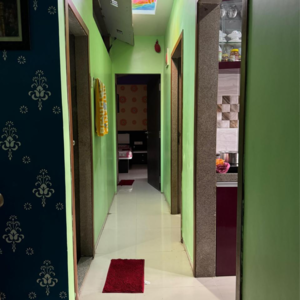 Building Lobby in 2 BHK Apartment at Morya Garden Residency, Vichumbe – for Sale