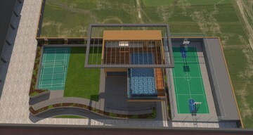 Living Room in 3 BHK Apartment at Yoo Pristine, Akurdi – for Sale