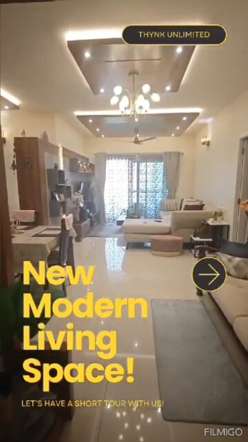 Master Bedroom in 3 BHK Apartment at Brigade Northridge, Kogilu Road – for Sale