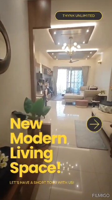 Master Bedroom in 3 BHK Apartment at Brigade Northridge, Kogilu Road – for Sale