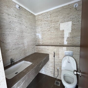 Bathroom in 5 BHK Penthouse at Lodha Palava Serenity B, Taloja Bypass Road – for Rent