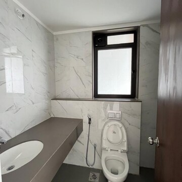 Bathroom in 5 BHK Penthouse at Lodha Palava Serenity B, Taloja Bypass Road – for Rent