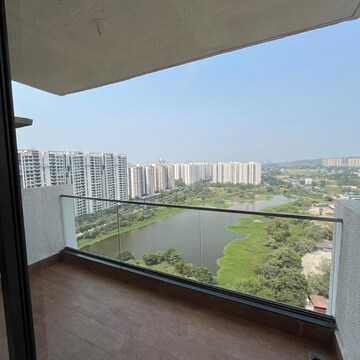 Balcony in 5 BHK Penthouse at Lodha Palava Serenity B, Taloja Bypass Road – for Rent