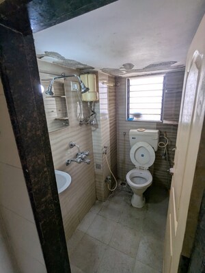 Bathroom in 2 BHK Apartment at Shanti Rishita Apartment, Mira Road – for Sale