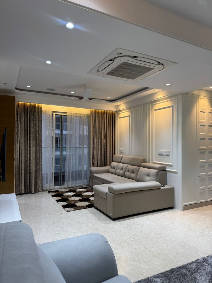 Living Room, aparna-serene-park 3 Bedroom 1710 Sq.Ft. Apartment In Kondapur Hyderabad 8809379