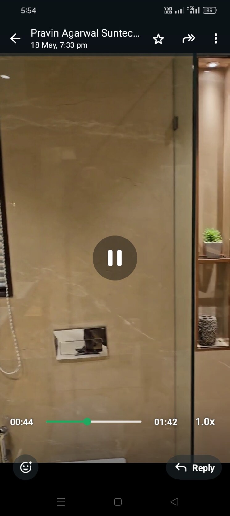 Bathroom, wadhwa-atmosphere-o2 3 Bedroom 854 Sq.Ft. Apartment In Mulund West Mumbai 8809383