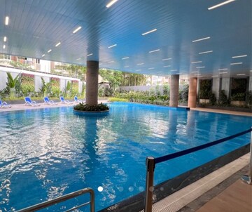 Swimming Pool in 3 BHK Apartment at My Home Tarkshya, Kokapet – for Rent
