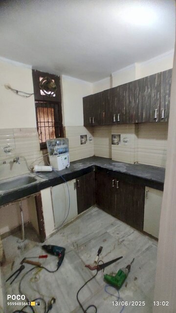 Kitchen in 2 BHK Builder Floor at Kishangarh – for Rent