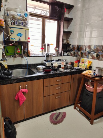 Kitchen in 1 BHK Apartment at Gopal Dham CHS, Tilak Chowk – for Sale