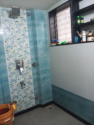 Bathroom in 1 BHK Apartment at Gopal Dham CHS, Tilak Chowk – for Sale