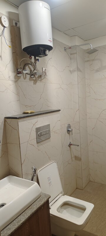Bathroom in 3 BHK Builder Floor at SS Mayfield Gardens, Sector 51 – for Rent