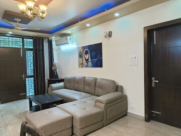 Living Room in 3 BHK Builder Floor at Kohli One Malibu Town, Sector 47 – for Rent