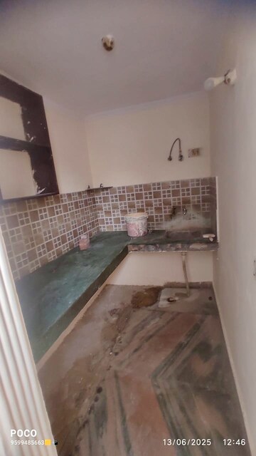 Kitchen in 1 BHK Builder Floor at Kishangarh – for Rent