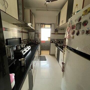 Kitchen in 2 BHK Apartment at Sankalp II, Riddhi Gardens – for Rent