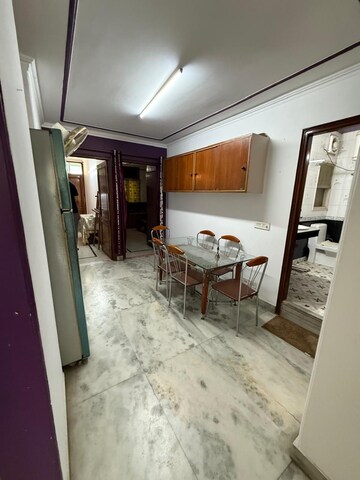 Living Room in 3 BHK Builder Floor at Chittaranjan Park – for Rent