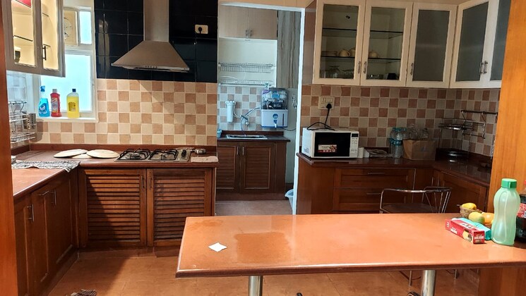 Kitchen, garden-apartments 2 Bedroom 1300 Sq.Ft. Apartment In Vittal Mallya Road Bangalore 8809508