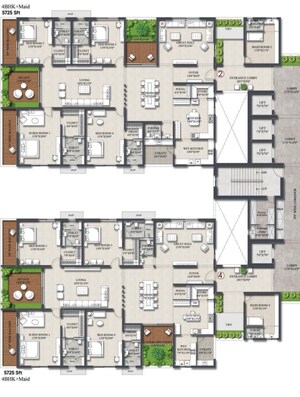 4 BHK Apartment For Sale in Rajapushpa Infina, Manchirevula