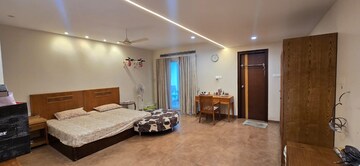 Living Room in 4 BHK Apartment at Jubilee Hills – for Rent