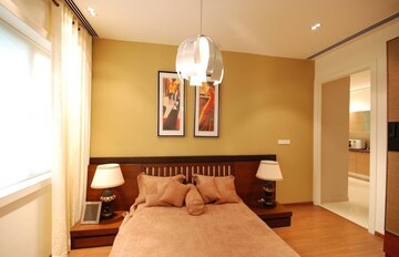 Bedroom in 4 BHK Apartment at Rajapushpa Green Dale, Tellapur – for Rent