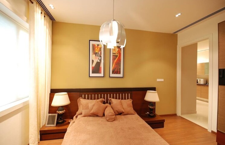 Bedroom, rajapushpa-green-dale 4 Bedroom 4660 Sq.Ft. Apartment In Tellapur Hyderabad 8809518