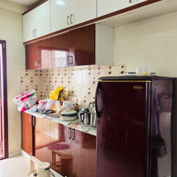 Kitchen in 3 BHK Builder Floor at Madhapur – for Rent