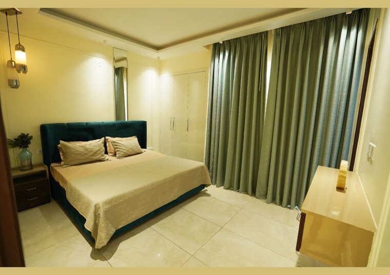Bedroom, motia-harmony-greens 3 Bedroom 1800 Sq.Ft. Apartment In Kishanpura Zirakpur 8809529