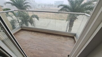 Balcony in 2 BHK Builder Floor at Ace Palm Floors, Sector 89 – for Rent