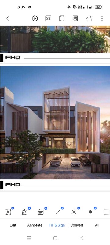 Living Room in 4 BHK Villa at Tukkuguda – for Sale