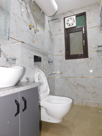 Bathroom in 3 BHK Builder Floor at Greater Kailash I – for Sale