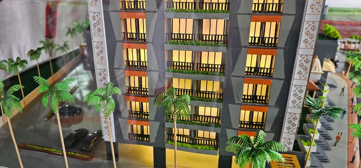 Exterior View, amrutdham 2 Bedroom 1022 Sq.Ft. Apartment In Amrutdham Nashik 8809580