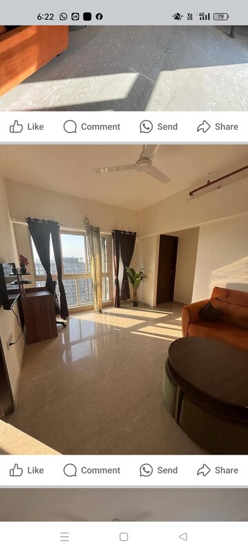 Living Room in 1 BHK Apartment at Dheeraj Pooja, Malad West – for Rent