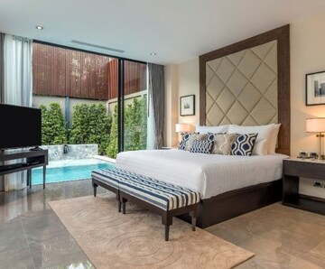 Bedroom in 3 BHK Builder Floor at Saket Kunj Society, Rohini Sector 9 – for Rent