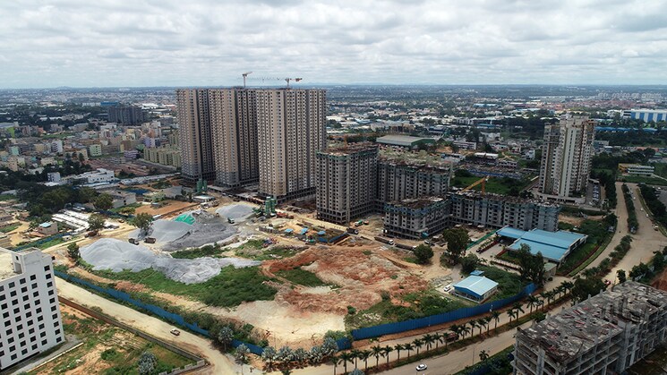 Exterior View, gm-global-techies-town 2 Bedroom 1150 Sq.Ft. Apartment In Electronic City Phase I Bangalore 8809647