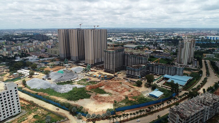 Exterior View, gm-global-techies-town 2 Bedroom 1150 Sq.Ft. Apartment In Electronic City Phase I Bangalore 8809647