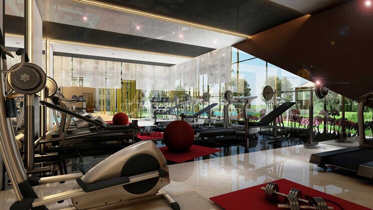 Gym, myhna-maple 3 Bedroom 1665 Sq.Ft. Apartment In Varthur Bangalore 8809701