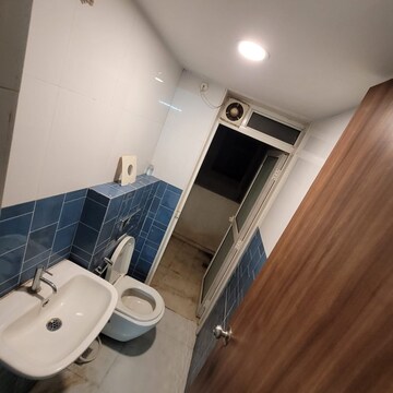 Bathroom in 1 BHK Apartment at Lodha Amara, Kolshet Road – for Rent