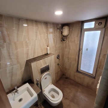 Bathroom in 1 BHK Apartment at Lodha Amara, Kolshet Road – for Rent
